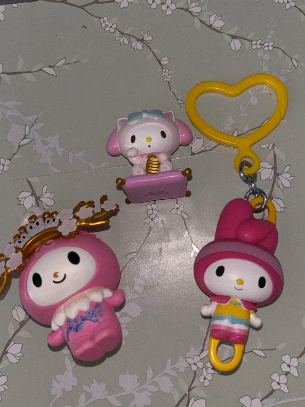 MyMelody Character Keychain & Figures Set